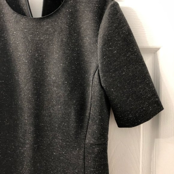 NWT THEORY Fitted Melange Ponte Charcoal - Picture 3 of 11